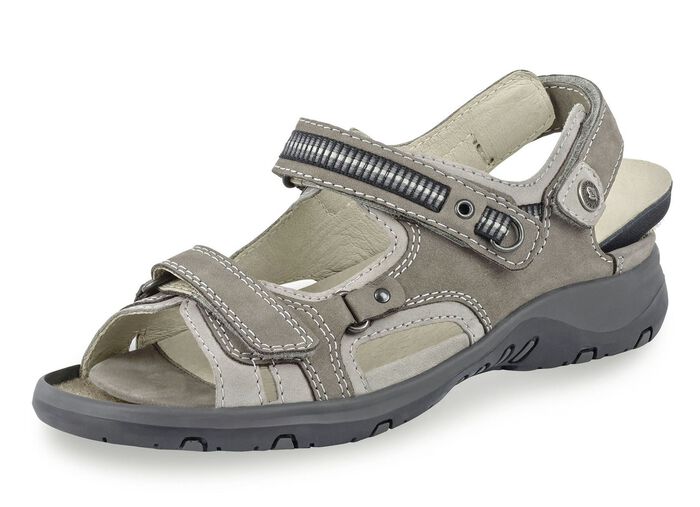 Waldl&auml;ufer, sportliche Damen-Sandalen, Weite H, mit herausnehmbarem Fussbett 