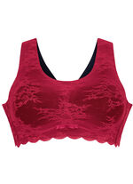 Superbequemer Anita BH aus elastischer Spitze ROT