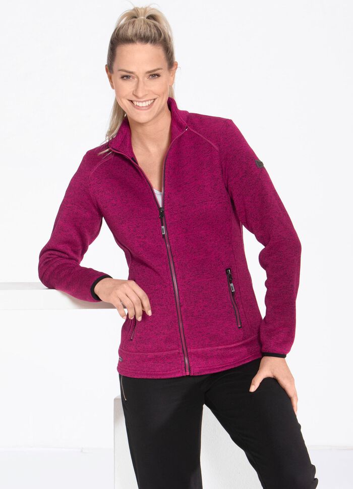 Strickfleece-Kurzjacke von &laquo;LPO&raquo; 