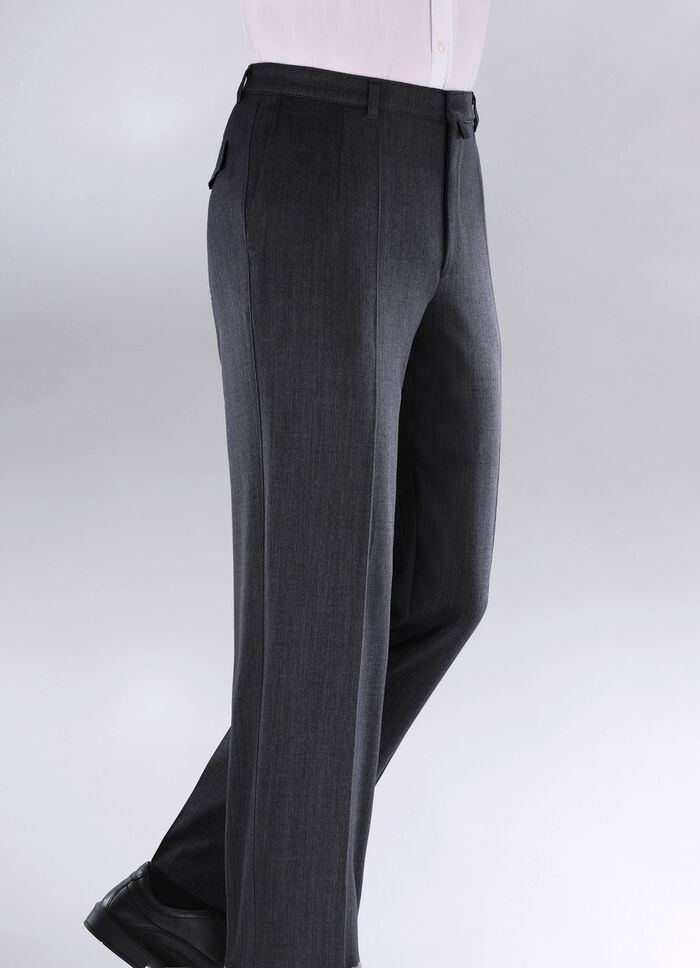 &laquo;Klaus Modelle&raquo;-Hose in 4 Farben ANTHRAZIT MELIERT