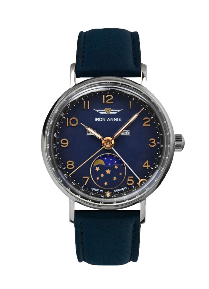 IRON ANNIE Amazonas, Damenuhr mit Mondphase 