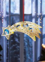 Beleuchteter Fensterkomet 