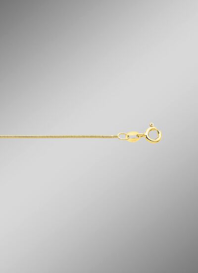 Vergoldete Schlangenkette aus Silber 