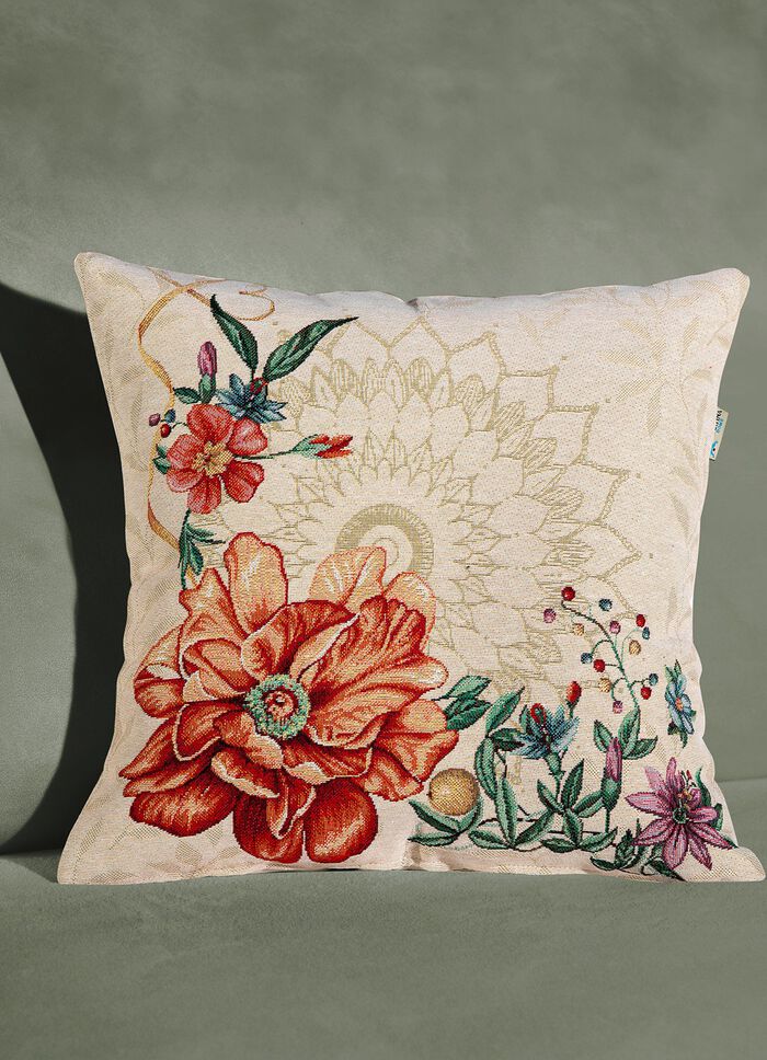 Kissenbezug aus Gobelin mit Reissverschluss 