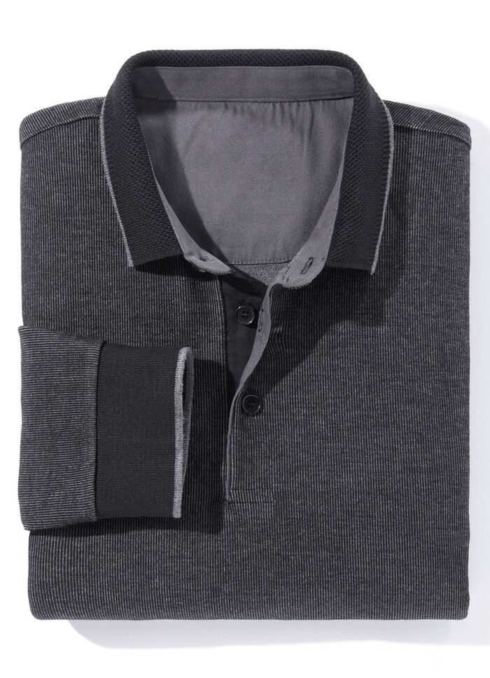 Poloshirt in 3 Farben SCHWARZ