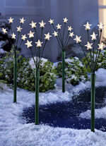 Sternenstäbe mit Timerfunktion, 4er-Set 