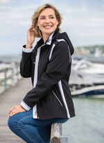 Jacke mit abnehmbarer Kapuze 