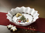 Schale mit weihnachtlichen Motiven 