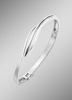 Stilvoller Armreif, glänzend/mattiert 