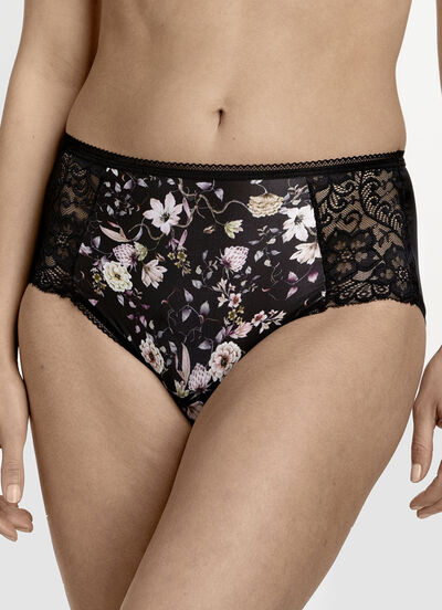 Miss Mary Slip mit farbharmonischem Floraldessin 