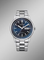 Automatik-Herrenuhr mit Edelstahlbandgeh&auml;use 