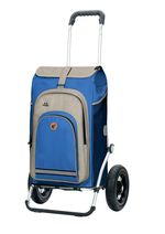 Leichter und leiser Einkaufsroller Royal Shopper BLAU