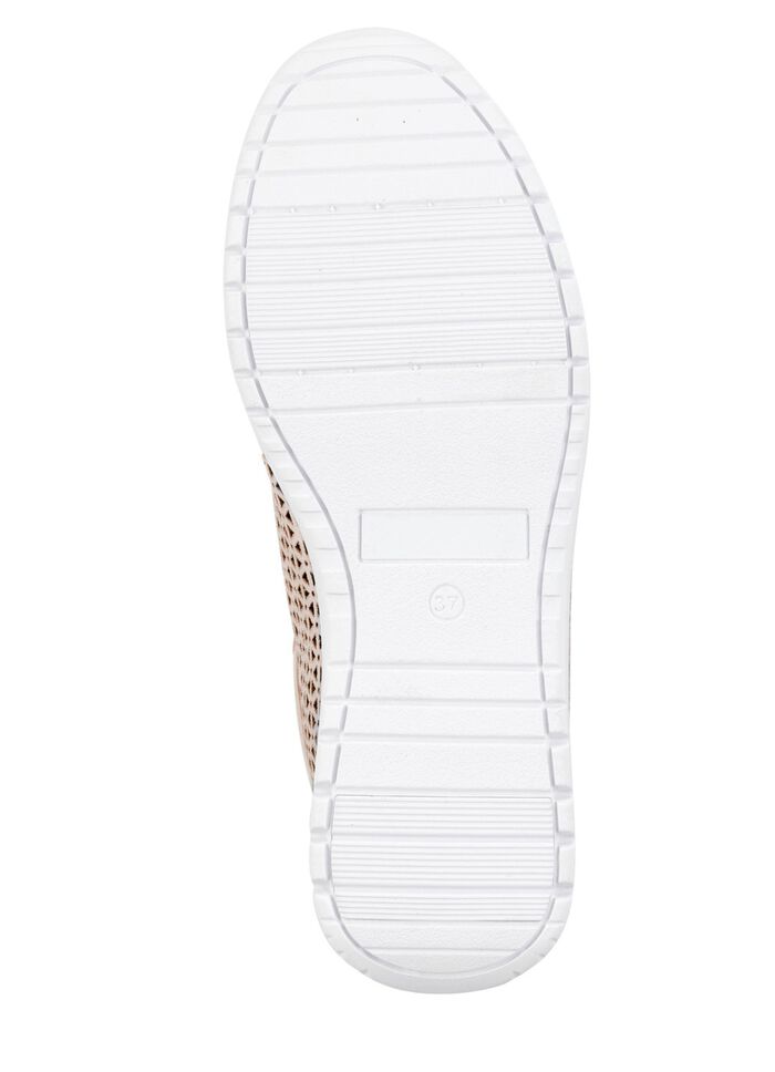 ELENA EDEN, sommerliche Damen-Sneaker, Weite G, mit herausnehmbarem Fussbett MATTGOLD