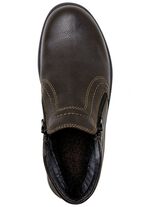 GINO GALANTE, atmungsaktive Herren-Boots, Winterschuhe, mit Rei&szlig;verschluss MOKKA