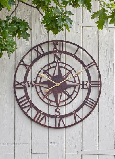Gartenuhr &raquo;Kompass&raquo; 