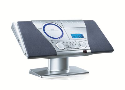 Design-Musikanlage mit beleuchtetem Multifunktionsdisplay 