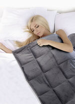 Gewichtsdecke mit Glasperlen-F&uuml;llung 