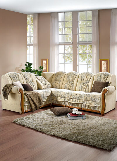 Polsterecke mit Bettfunktion und Bettkasten  Polsterecke mit Bettfunktion und Bettkasten