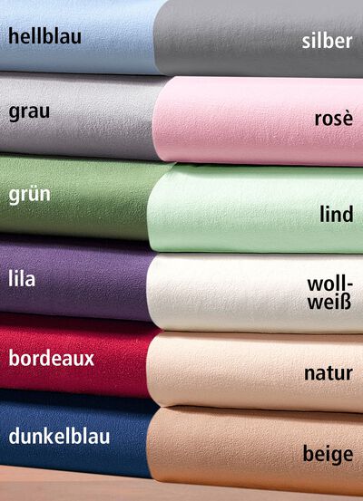 Zwirn Jersey Spannbetttuch 
