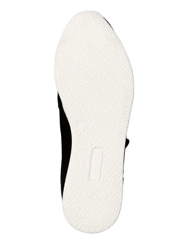 ELENA EDEN, bequeme Damen-Sneaker, Weite G, mit herausnehmbarem Fussbett SCHWARZ