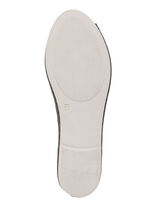 Gemini Slipper aus teilweise geprägtem Nappaleder SCHWARZ