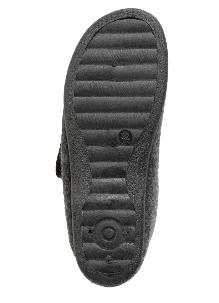 Stiefelette aus weichem Filz ANTHRAZIT
