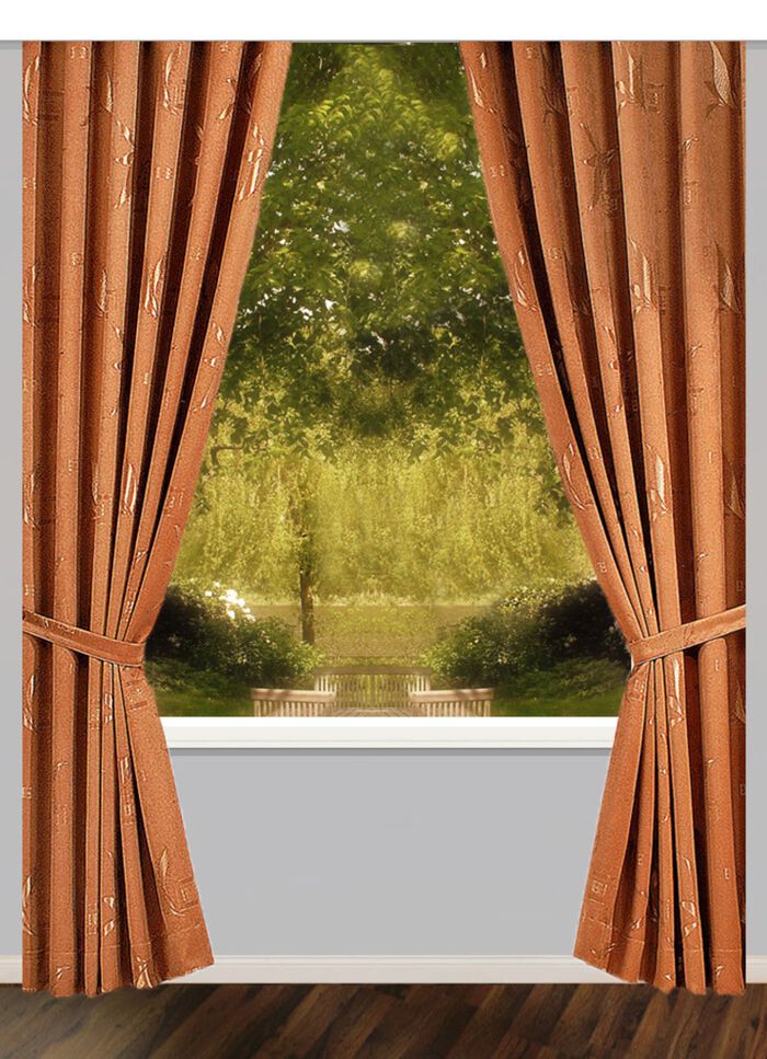 Tag/Nachtvorhang-Garnitur in verschiedenen Farben 