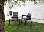 Balkon-Set «Riviera», 3-teilig ANTHRAZIT