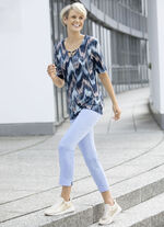 Hose in Kn&ouml;chell&auml;nge  HELLBLAU