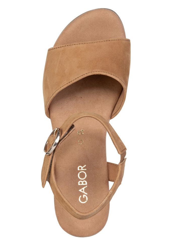 Gabor, schicke Damen-Sandaletten, Weite G, mit Gummizug 