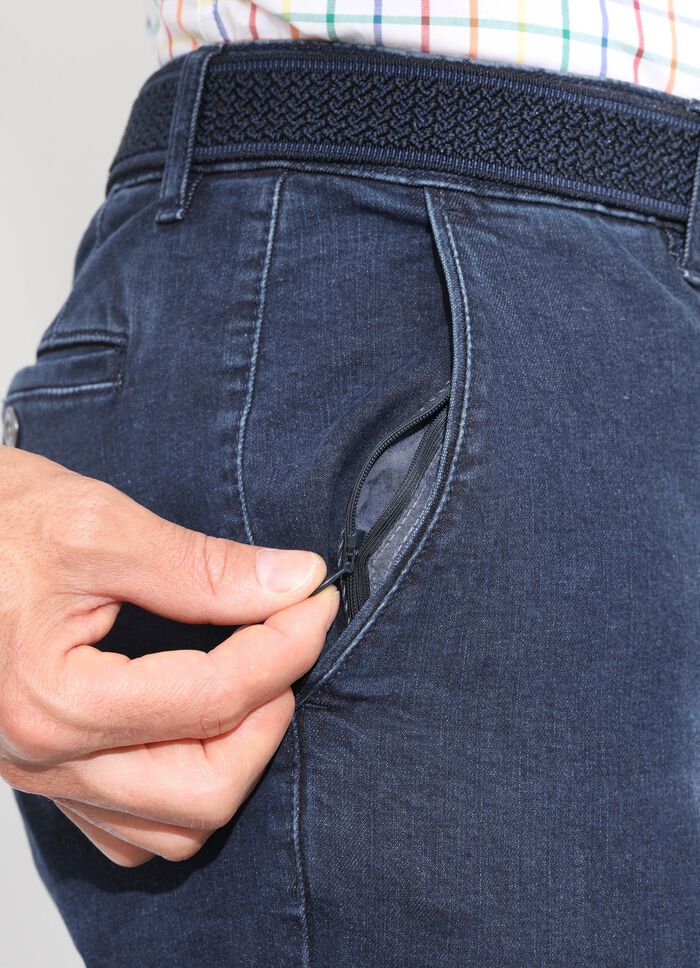 Superstretch-Jeans von &laquo;Suprax&raquo; in 4 Farben DUNKELBLAU