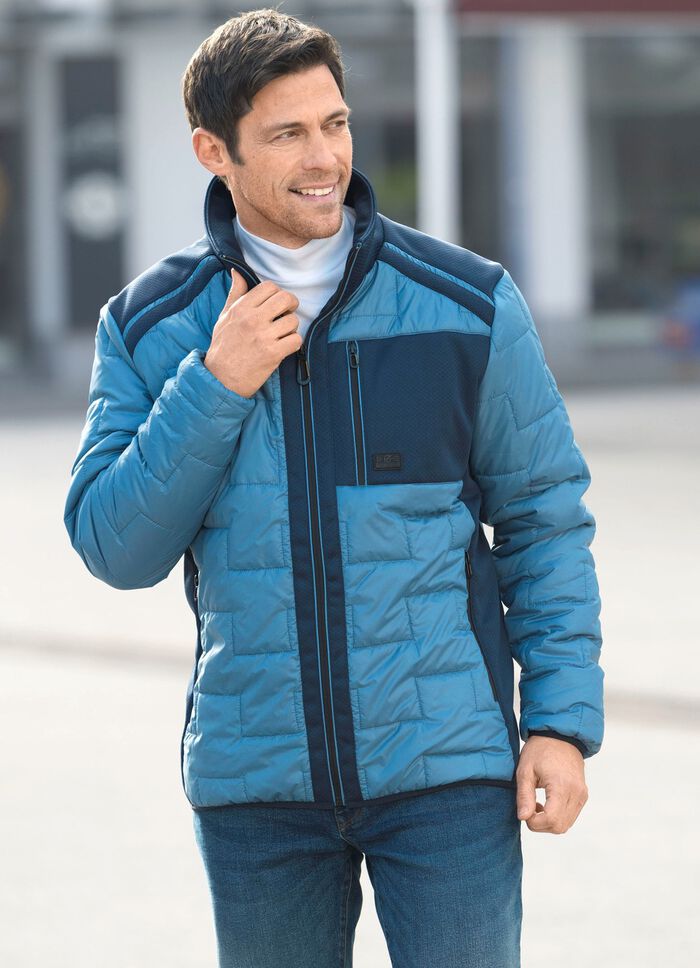 Steppkurzjacke mit Brusttasche 