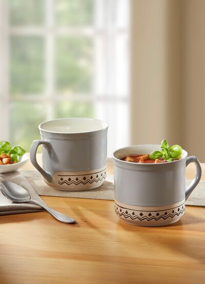 Schlemmertassen XXL, 2er-Set 