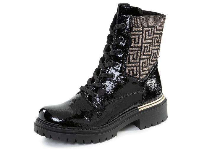 Rieker, stylische Damen-Stiefeletten, Winterschuhe, mit Rei&szlig;verschluss 