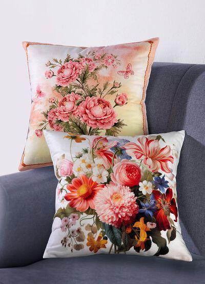 Kissenbezug in Samtoptik 