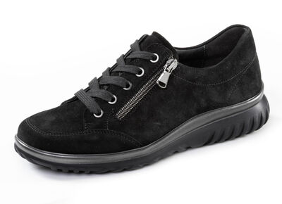 ELENA EDEN, bequeme Damen-Schnürschuhe, Weite H, mit herausnehmbarem Fussbett 