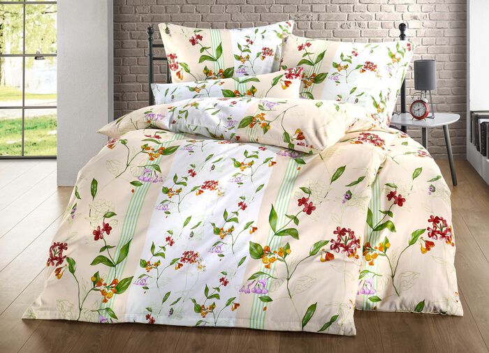 Satin Bettw&auml;sche-Garnitur von Mesana 