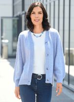 Strickjacke mit flauschig weichem Griff 