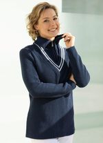 Pullover mit nachhaltig recycelter Baumwolle 