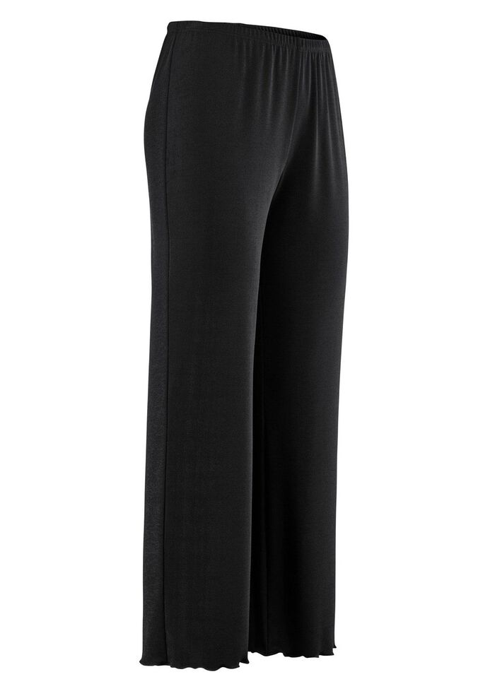Weich fliessende, 7/8-lange Hose 
