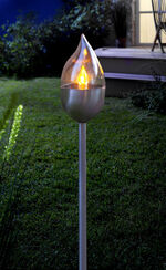 LED-Solar-Fackel Olympos mit Flackereffekt 
