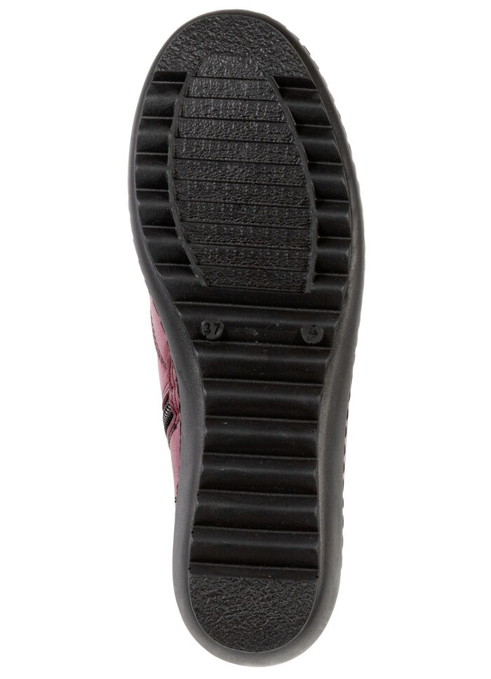 Gemini, bequeme Damen-Boots, Weite G, mit herausnehmbarem Fussbett BORDEAUX