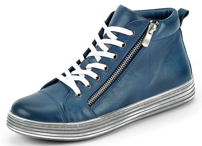 Gemini Schn&uuml;r-Stiefelette mit praktischem Seitenreissverschluss 