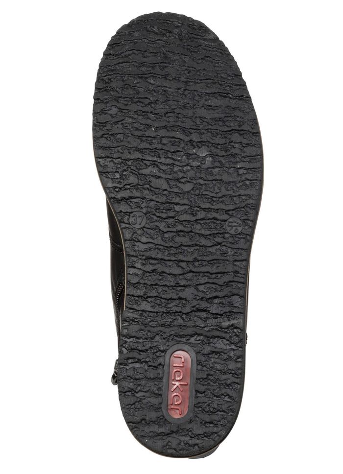 Rieker, klassische Damen-Stiefeletten, mit Reissverschluss SCHWARZ