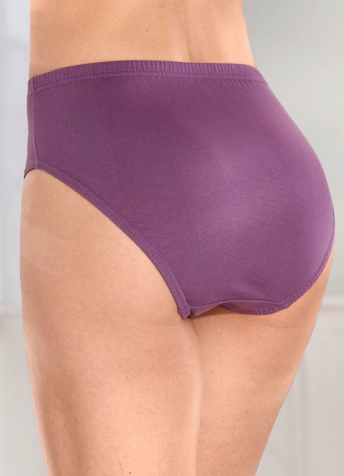 Viererpack Slips mit Gummizug im Bund 