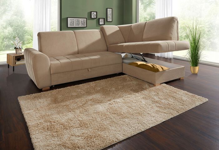 Polsterecke mit Funktion BEIGE