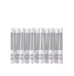 Kurzvorhang mit Stangendurchzug WEISS