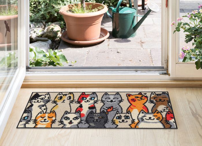 Fussmatte f&uuml;r den Innen- und Aussenbereich 