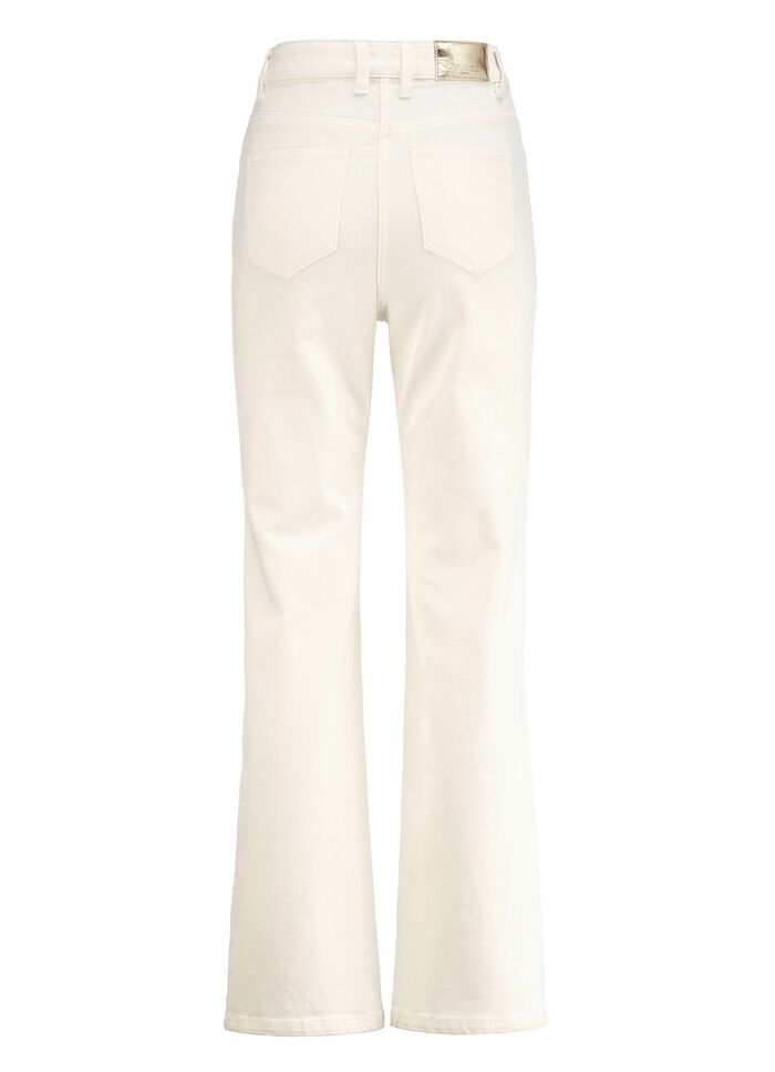 Jeans mit weitem Beinverlauf 