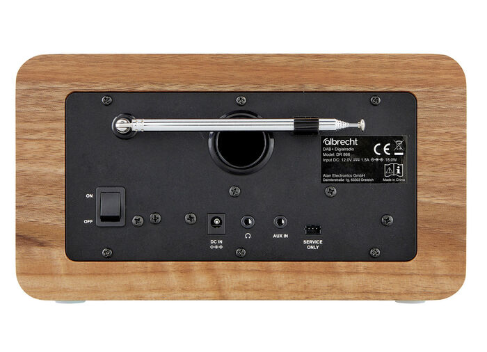 Digital-Radio mit grossem Farbdisplay 